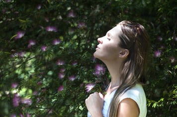 Breathing exercises for heart health. Image