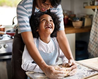 Cooking together makes life better. Image