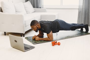 15 minute home aerobic exercise. Image