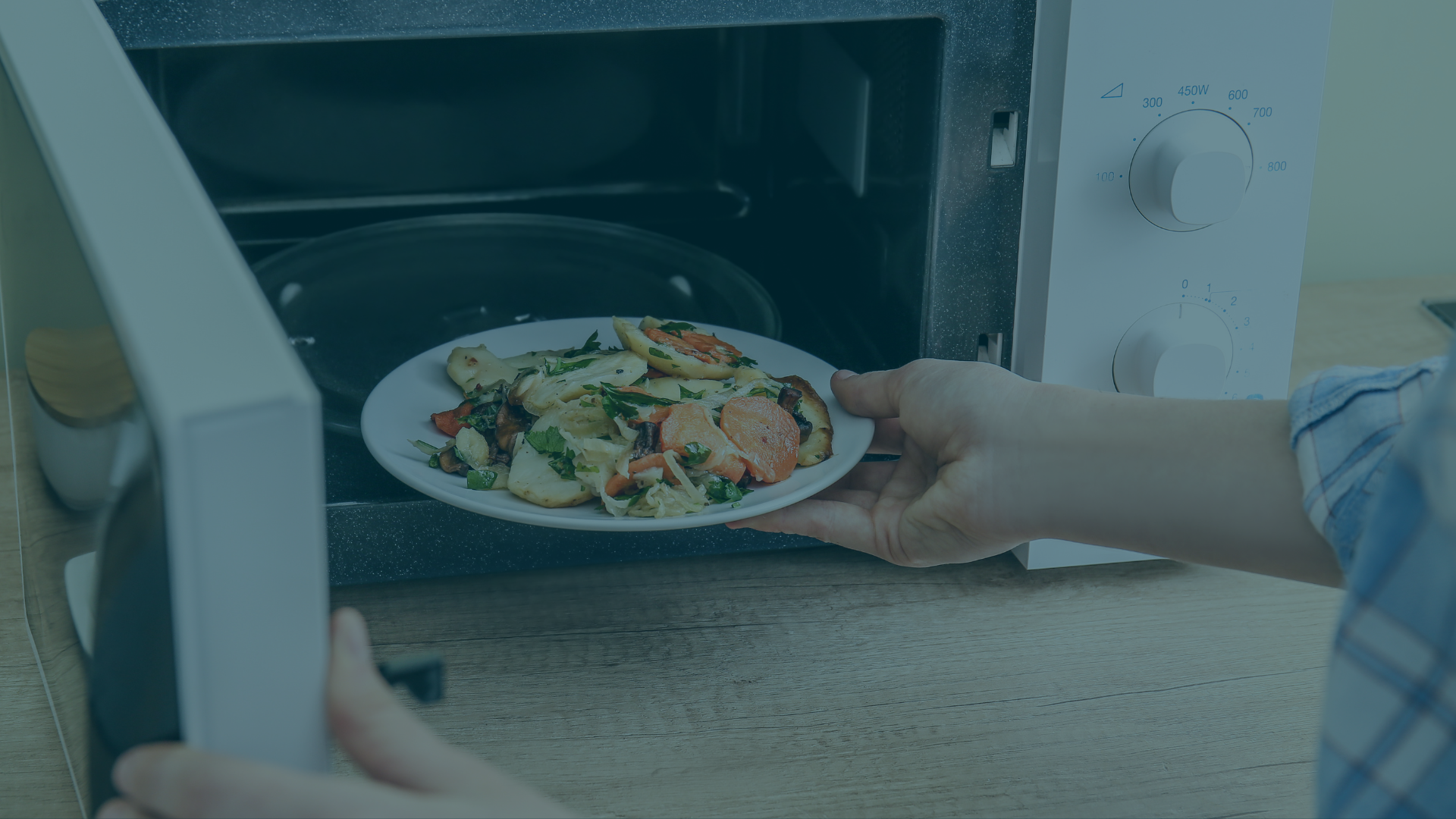 Low Sodium Microwave Meal Options (Blue)