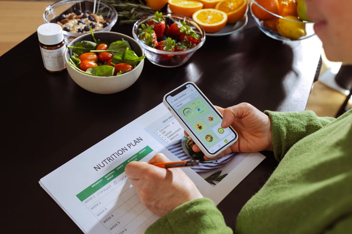 Weekly nutrition plan 