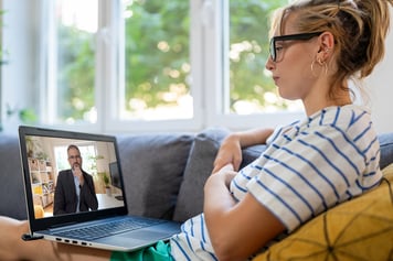 Virtual health coaching appointment with board certified health coach