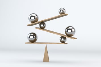 balancing balls 
